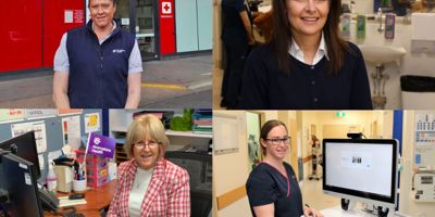 Emergency teams sharing the load Image