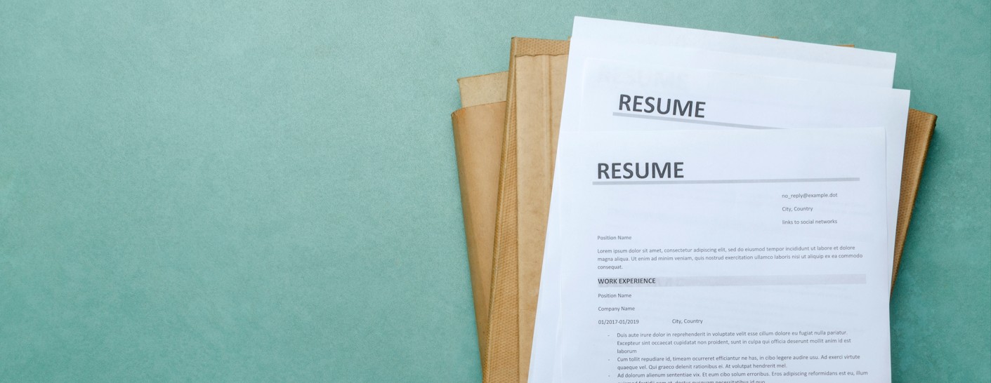 Careers and training (1) Resume and paper files