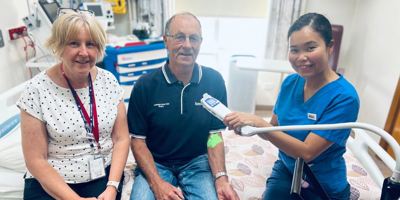 Edenhope Lions Club funds laser vein-finder for hospital Image