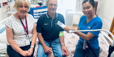 Edenhope Lions Club funds laser vein-finder for hospital Image