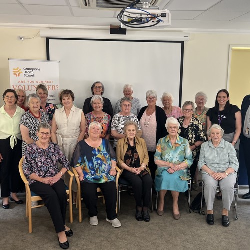Stawell Volunteer Christmas Lunch Group Shot, November 2024