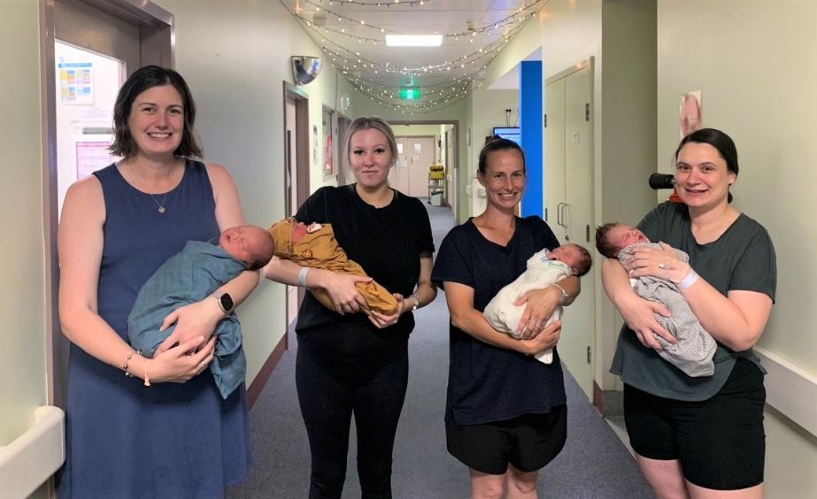 Record Births Open New Year