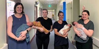 Record births open new year Image