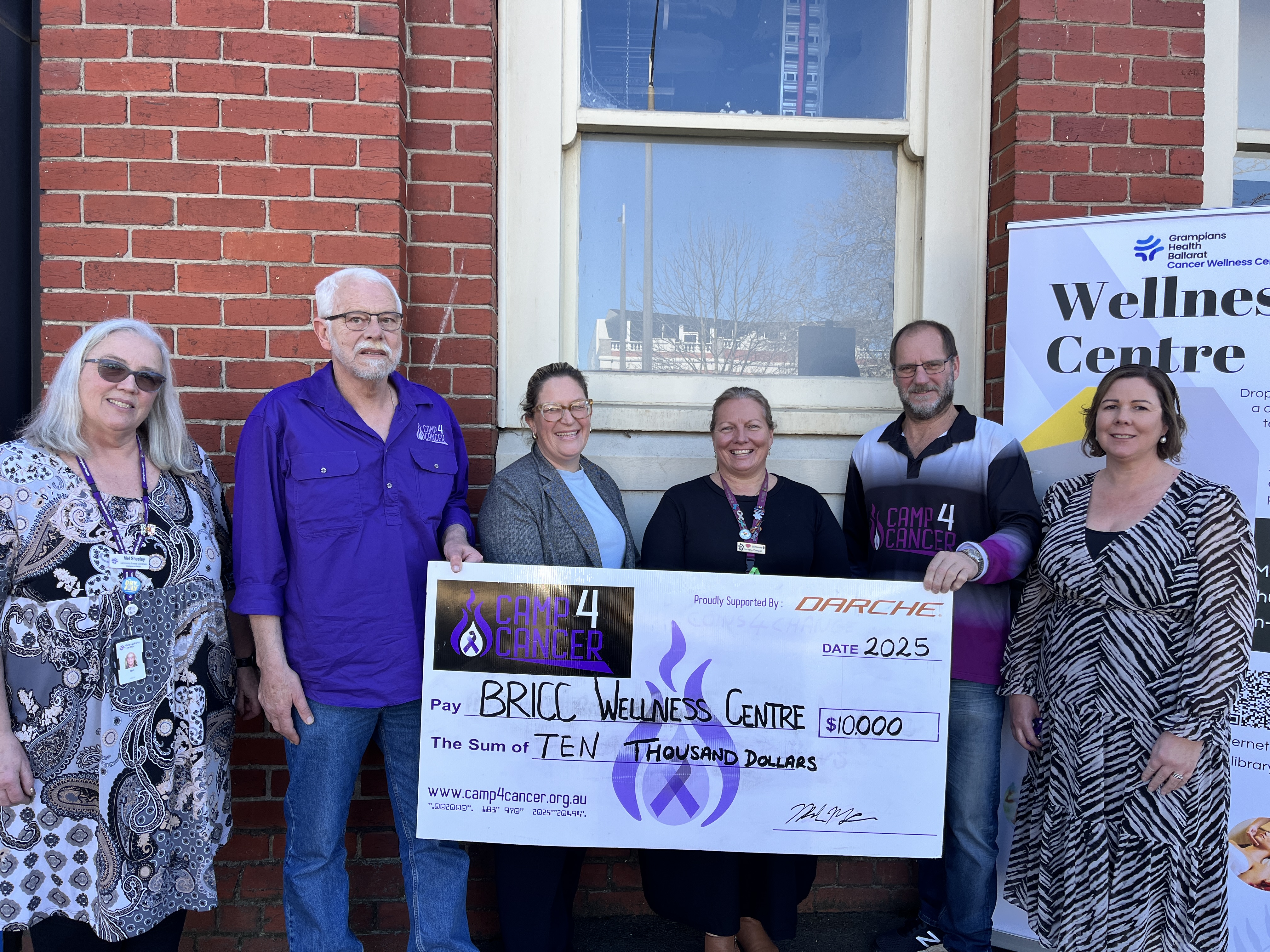 Camp 4 Cancer Donates $10,000 To Support Local Cancer Patients Camp 4 Cancer Donates $10,000 To Support Local Cancer Patients