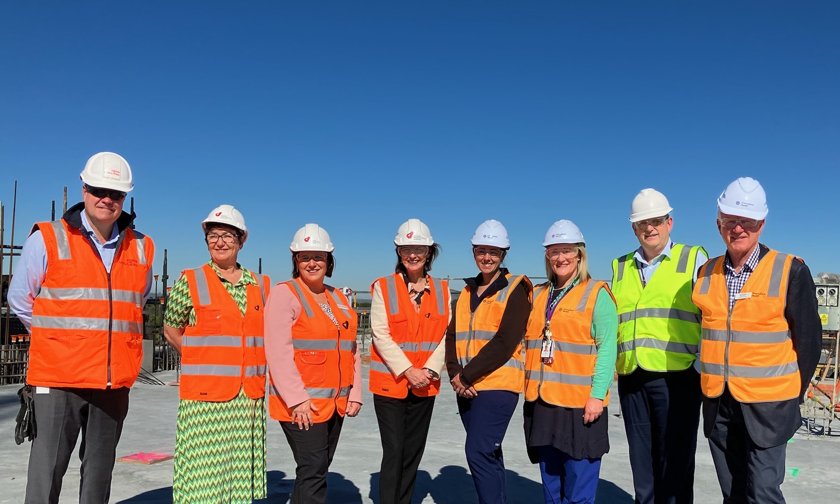 New Heights Reached – Topping Out Ceremony Marks Key Milestone In Ballarat Base Hospital Redevelopment