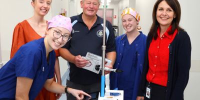 Rapid Infuser arrival a ‘first’ for Horsham campus Image