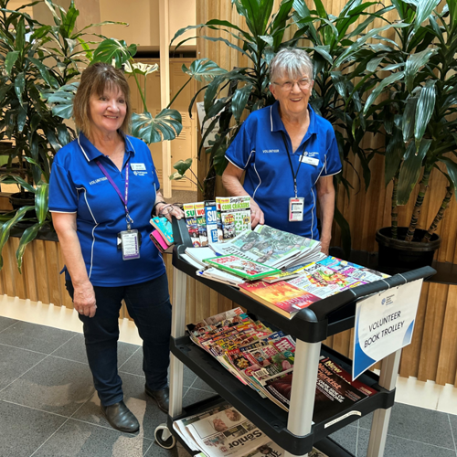 Heather And June Book Trolley March 2025