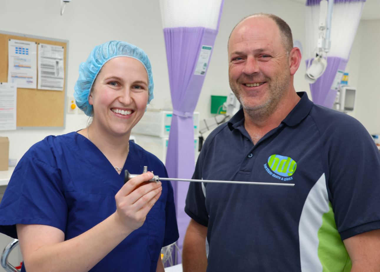 Hysteroscopes Replaced Through Foundation’S Generosity