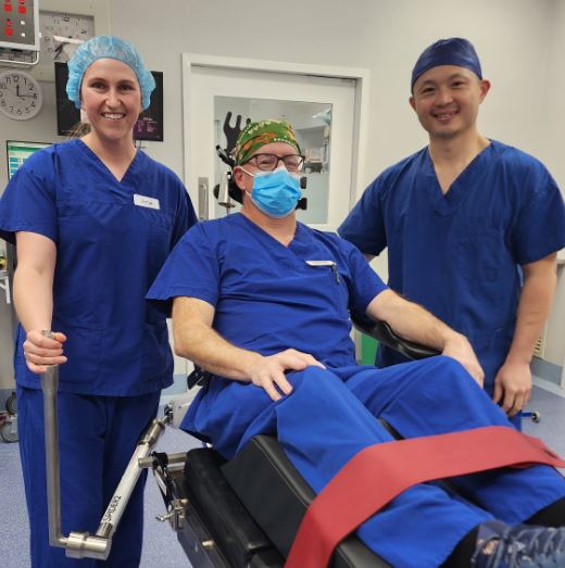 New Surgeon – New Equipment