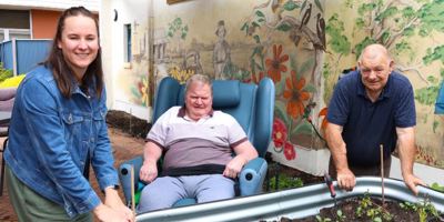 David’s goliath legacy to Bretag garden Image