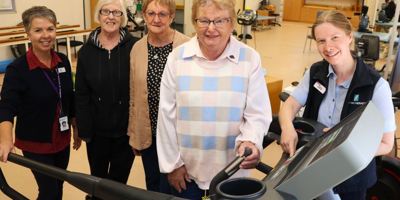 Walking a new path to health Image