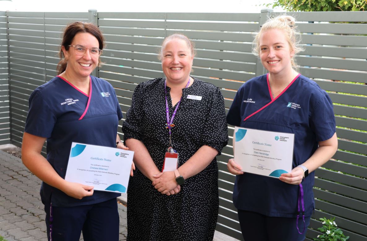 Midwifery Team Grows At Horsham Midwifery Team Grows At Horsham