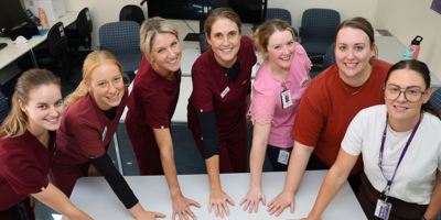 All hands on desk Image