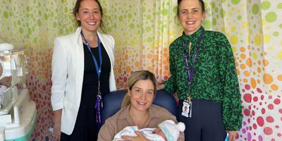 Grampians Health researchers looking to find ways to safely reduce the risk of breathing problems for newborn babies Image