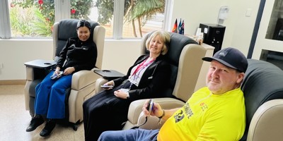 Murray to Moyne team funds luxury recliners for Edenhope hospital Image