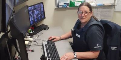 A career change to Security has Kate placed exactly where she wants to be Image