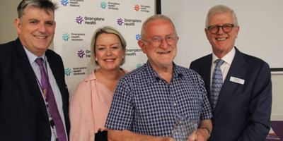 Grampians Health honours Stawell resident Peter Martin with a Life Governor award Image