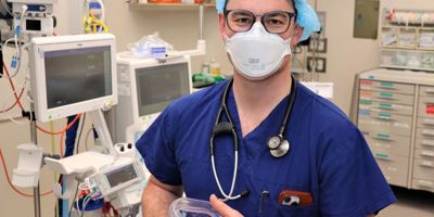 Anaesthetist enjoying his work at Grampians Health Stawell Image