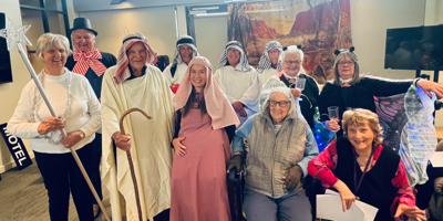 Emerging playwright, 92 years old, brings tears of joy to aged care residents Image