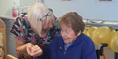 Joyce celebrates 100th birthday in style Image