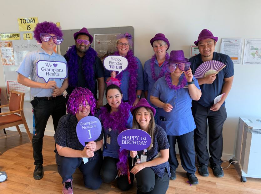 Grampians Health Celebrates First Birthday Grampians Health Celebrates First Birthday