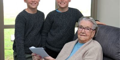 Former nurse celebrates her 100th birthday Image