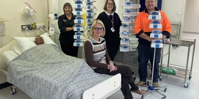 Old IV pumps given new life at Federation University Image