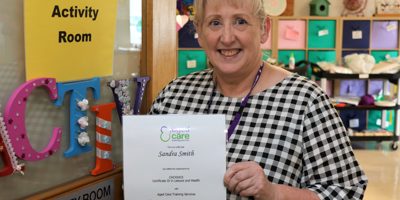 Sandra surprises herself with new career Image