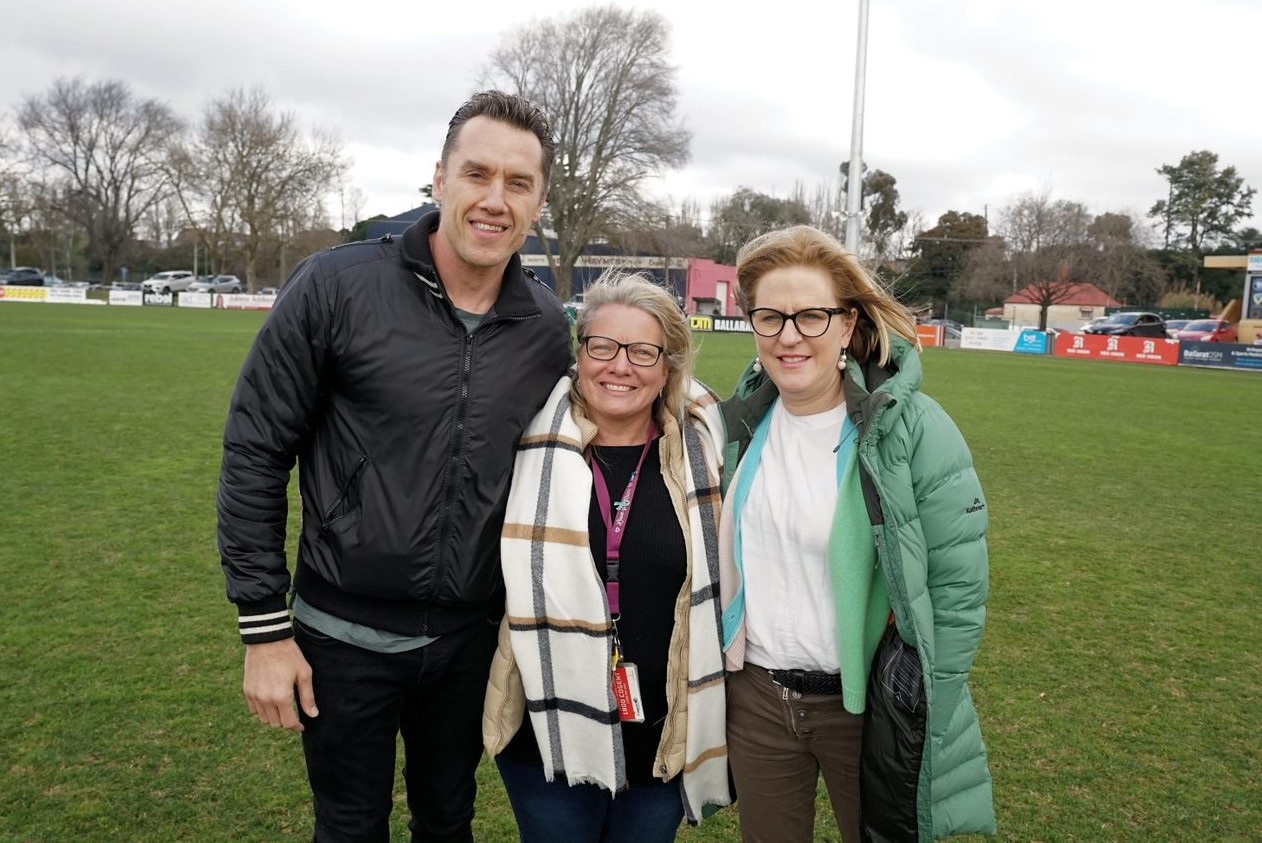 Wellness Round Footy Raises Funds For Our Ballarat Regional Integrated Cancer Centre Wellness Centre
