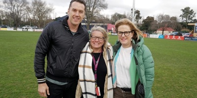Wellness Round Footy raises funds for our Ballarat Regional Integrated Cancer Centre Wellness Centre Image