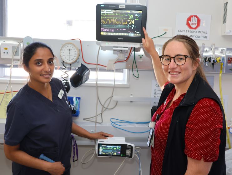 New Monitors In ICU New Monitors In ICU