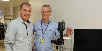 Donation to ED improves eye care capacity Image