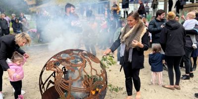 Grampians Health Ballarat hosts smoking ceremony for First Nations babies Image