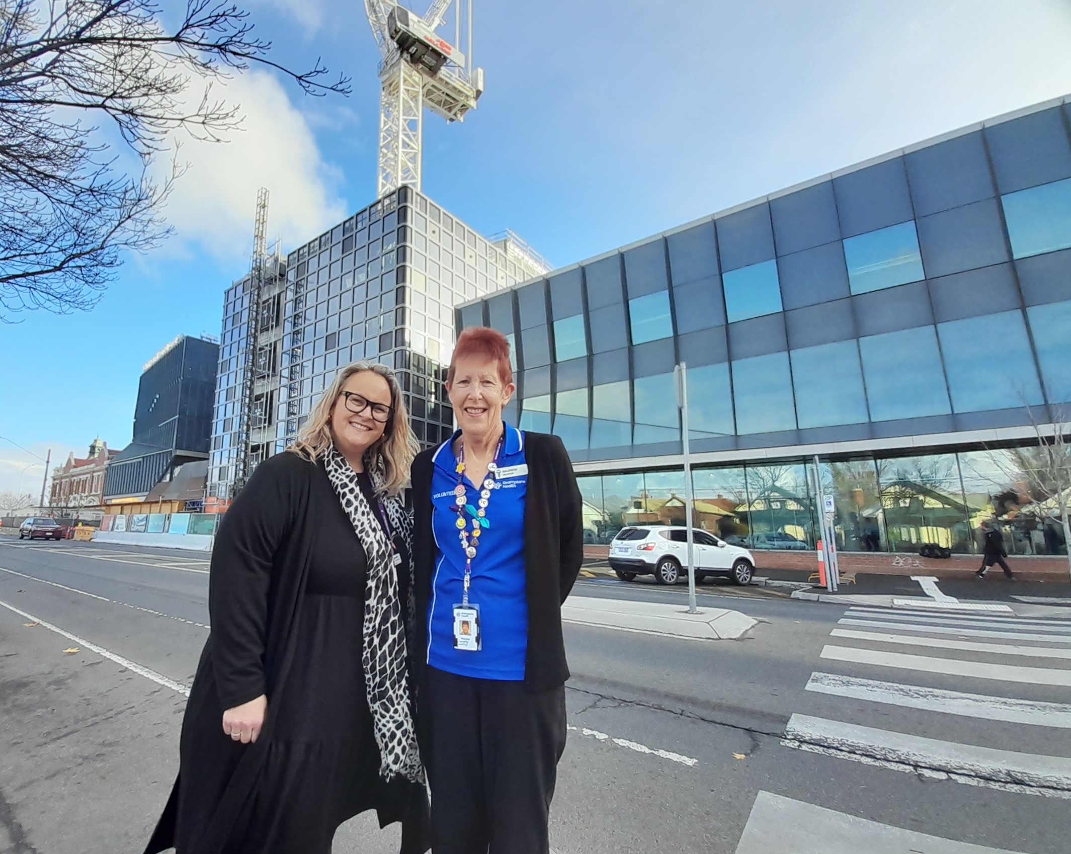 Grampians Health Set To Farewell The 43 Metre Tower Crane Named After One Of Its Incredible Volunteers